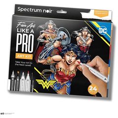 Illustrations-Kunst-Kit WONDER WOMAN