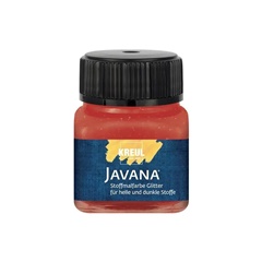 Javana Glitter-Textilfarbe 20ml | sunny yellow