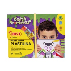 JOVI-Set Crazy Monsters - Malen mit Knete