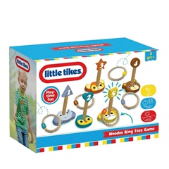 LITTLE TIKES Holzwurfspiel mit Ringen