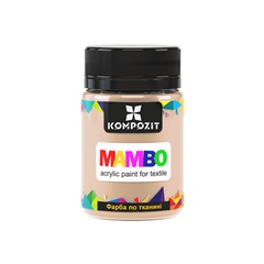 MAMBO Pastell-Acrylfarbe für Textilien und Leder 50ml | Verschiedene Farbtöne