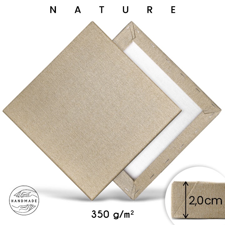 Premium Natural Brown Artist Canvas