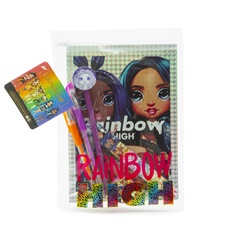 RAINBOW HIGH holographisches Notizbuch mit Schreibwaren