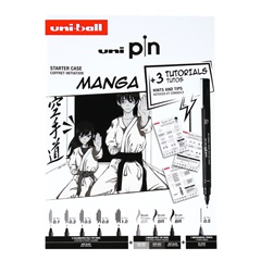 UNI PIN Manga Starter Case Geschenkset