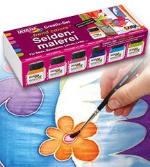 Vibrant Silk Paints Set