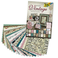 Vintage-Kreativpapier von FOLIA