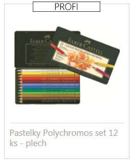 sada pasteliek Polychromos v plechu